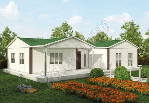 Prefabrik Evim Ekonomik 123m2 Prefabrik Ev (IMPET1230)
