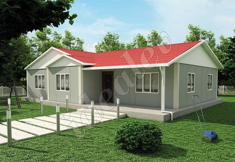 Prefabrik Evim Ekonomik 132m2 Prefabrik Ev (IMPET1320)