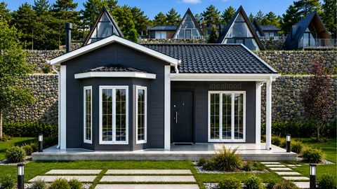 Prefabrik Evim 74 m2 Kampanyalı 2+1 Prefabrik Ev (IMPT0740)