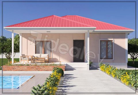 Prefabrik Evim 103 m2 Tek Katlı 2+1 Prefabrik Ev (IMPT1030)