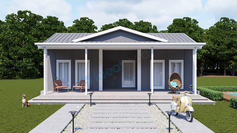 Prefabrik Evim 113 m2 Kampanyalı 3+1 Prefabrik Ev 2 (IMPT1131)