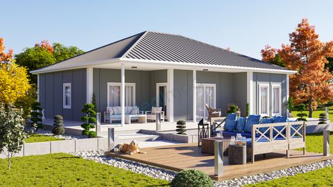 Prefabrik Evim 113 m2 Kampanyalı 3+1 Prefabrik Ev Yeni (IMPT1132)