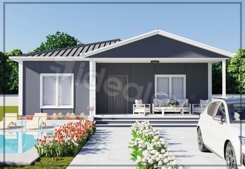 Prefabrik Evim 126 m2 Tek Katlı 3+1 Prefabrik Ev (IMPT1260)