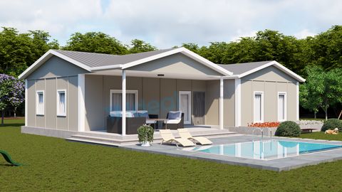 Prefabrik Evim 139 m2 Kampanyalı 3+1 Prefabrik Ev (IMPT1390)
