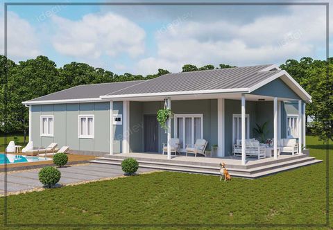 Prefabrik Evim 151 m2 Kampanyalı 4+1 Prefabrik Ev (IMPT1510)