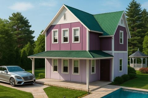 Prefabriko 101 m2 Dubleks Prefabrik Ev