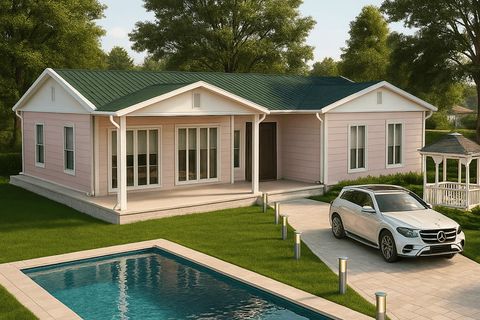 Prefabriko 123 m2 Prefabrik Ev