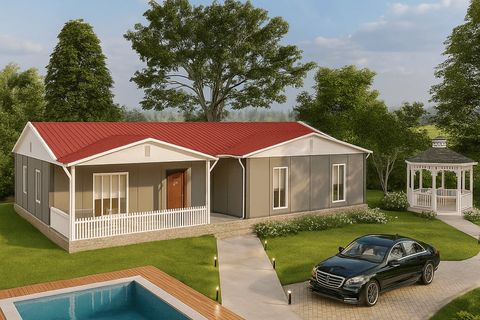 Prefabriko 149 m2 Prefabrik Ev