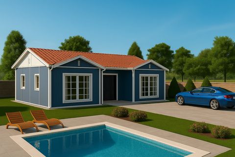 Prefabriko 52 m2 Prefabrik Ev