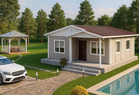 Prefabriko 62 m2 Prefabrik Ev