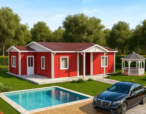 Prefabriko 72 m2 Prefabrik Ev