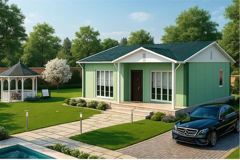 Prefabriko 74 m2 Prefabrik Ev