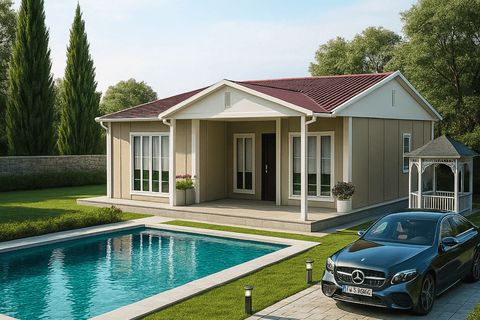 Prefabriko 85 m2 Prefabrik Ev