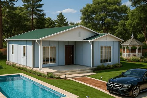 Prefabriko 92 m2 Prefabrik Ev