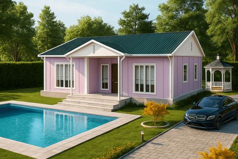 Prefabriko 96 m2 Prefabrik Ev