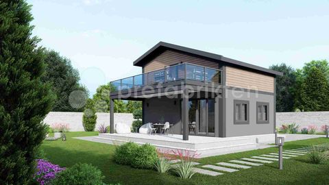 Prefabrikten 135 m2 Dubleks Çelik Ev (CHC_03)