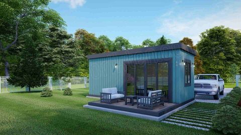 Prefabrikten Flat Line Modül Ev-1+0 (FLMOE-1-1)