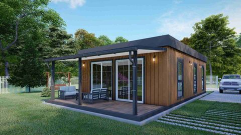 Prefabrikten Flat Line Modül Ev-3+1 (FLMOE-6-1)