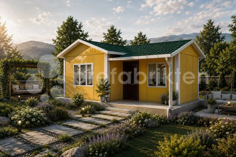 Prefabrikten Tek Katlı Prefabrik Ev 40 m2 (P 511)