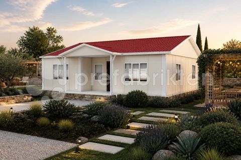 Prefabrikten Tek Katlı Prefabrik Ev 96 m2 (P 527)
