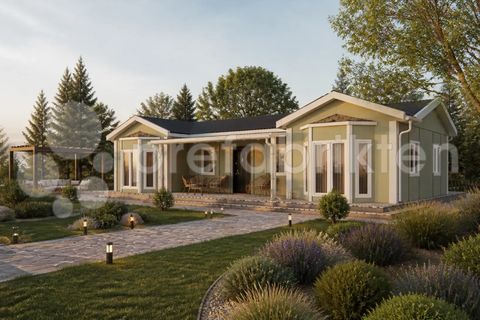 Prefabrikten Tek Katlı Prefabrik Ev 106 m2 (P 528)