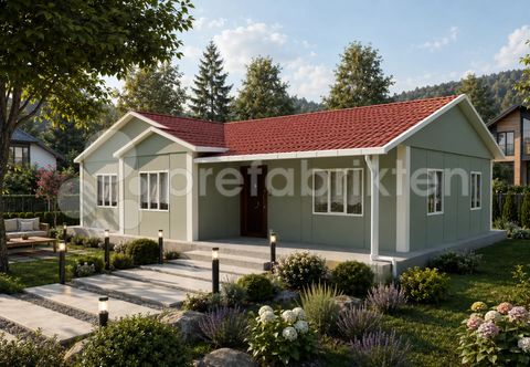 Prefabrikten Tek Katlı Prefabrik Ev 122 m2 (P 532)