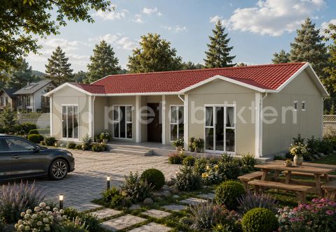 Prefabrikten Tek Katlı Prefabrik Ev 129 m2 (P 536)