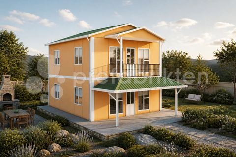 Prefabrikten Dubleks Prefabrik Ev 122 m2 (P 718)