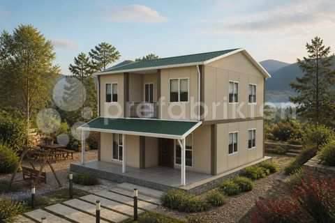 Prefabrikten Dubleks Prefabrik Ev 131 m2 (P 719)
