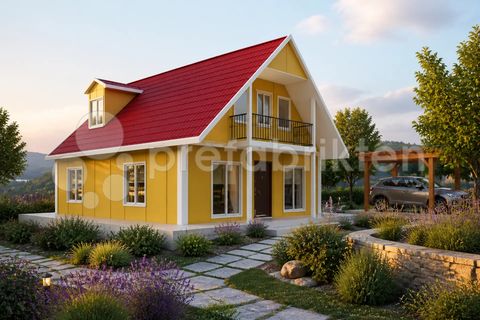 Prefabrikten Dubleks Prefabrik Ev 134 m2 (P 720)