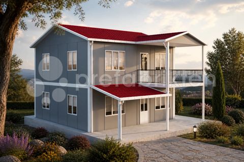 Prefabrikten Dubleks Prefabrik Ev 149 m2 (P 722)